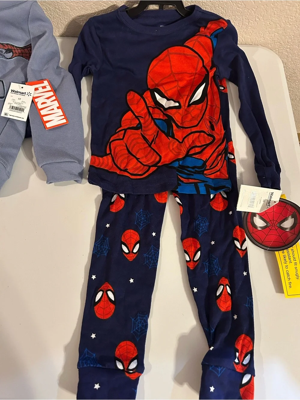 Spiderman Toddler Boy Hoodie and Jogger Set & Pajama Set 5T